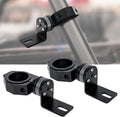 2 PCS Universal Heavy Duty Adjustable Roll Bar Flag Mount & Whip Light Mount D84391