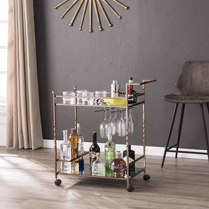Chrome Bar Cart U498057
