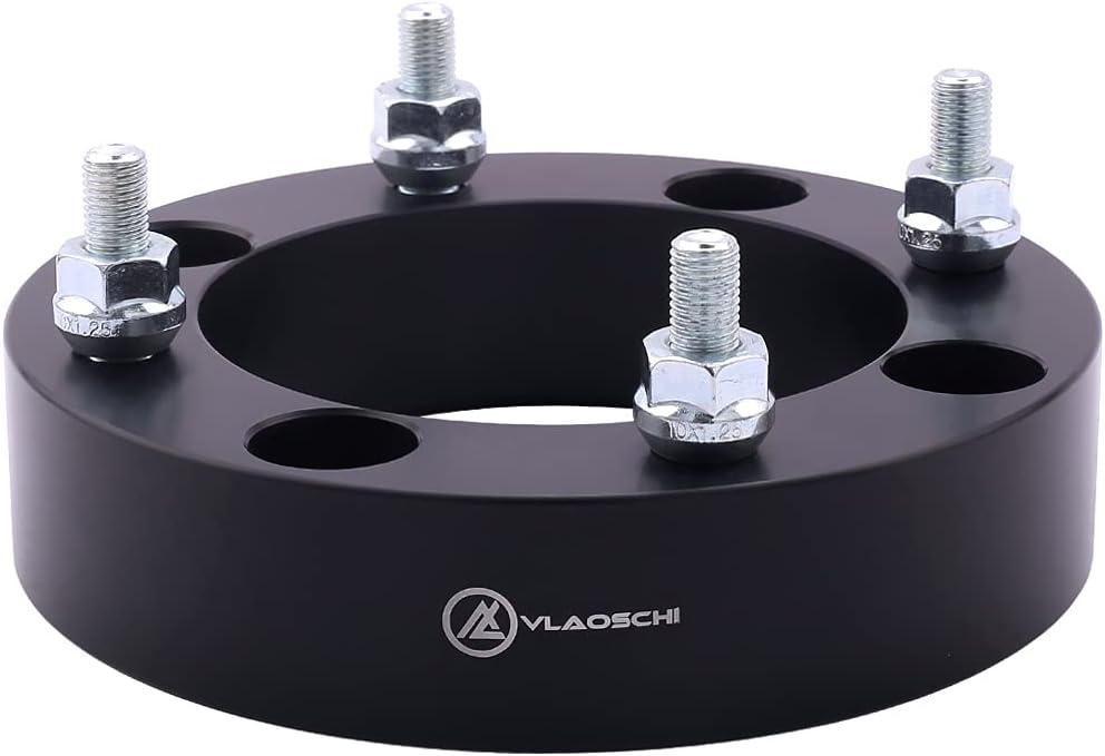Black Forged ATV Wheel Adapters 1.5 Inch Pack of 4 O847319