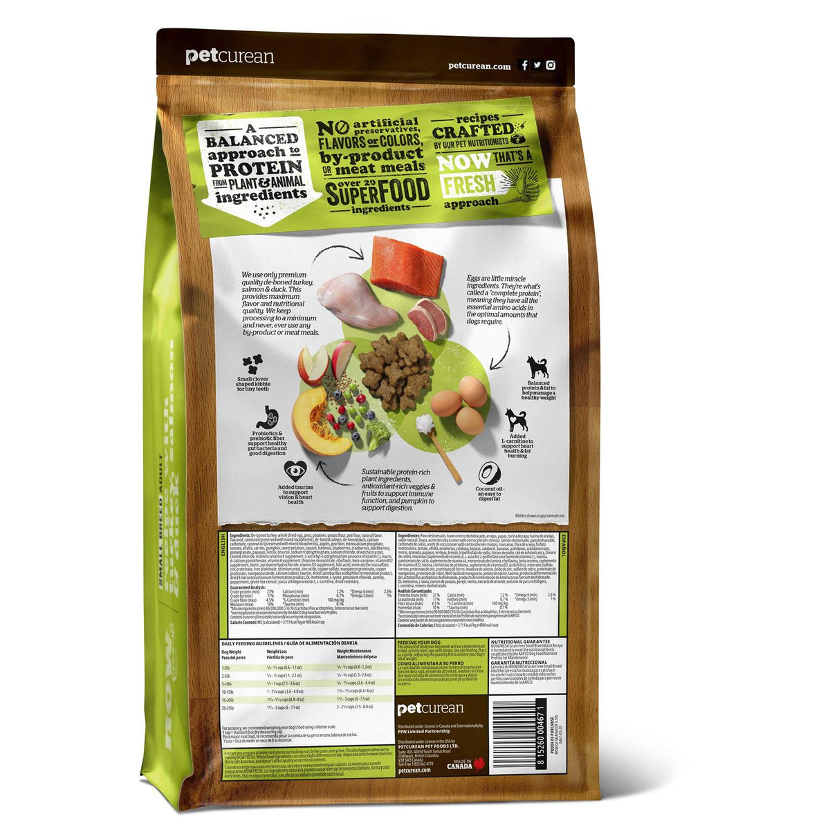 Grain-Free Small Breed Adult Recipe Dry Dog Food C926