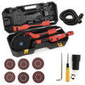 6ft 5 Speed Swivel Electric 600W Drywall Sander 6 Pcs Portable Case P492
