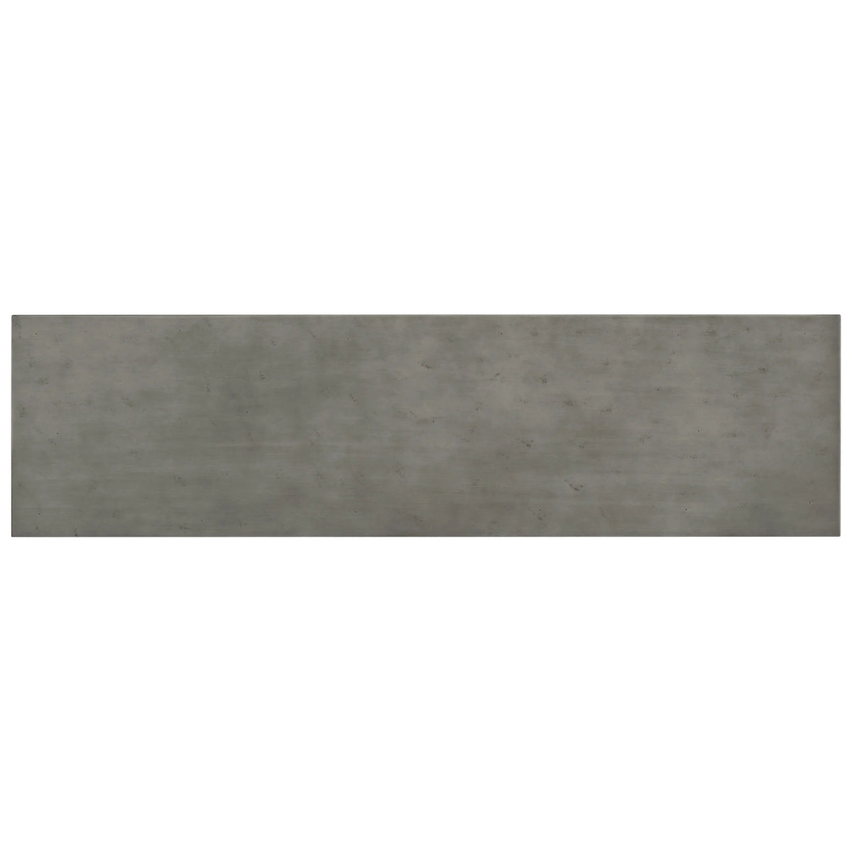 Contemporary Concrete Wood Top Console Table J202378