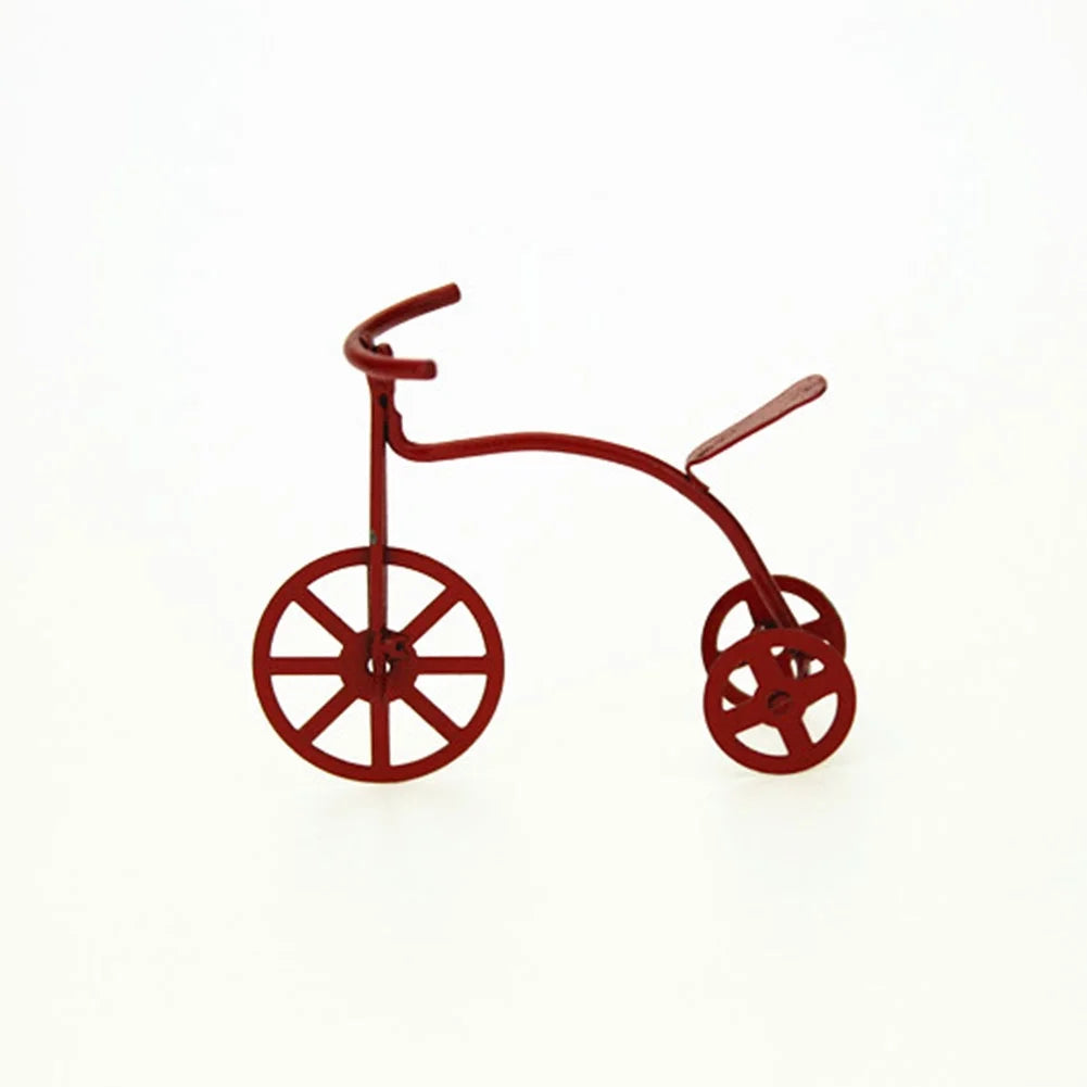 1/12 Scale Metal Retro Bicycle Model Toys Y536658