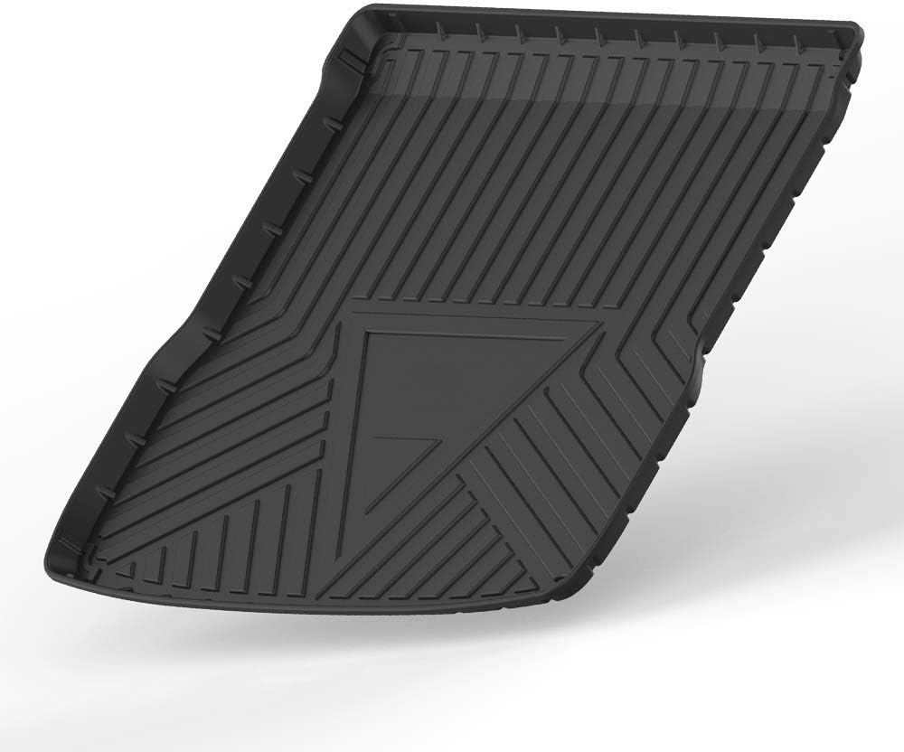 Cargo Liner Heavy Duty Rubber Waterproof Black Pack of 2 S465787