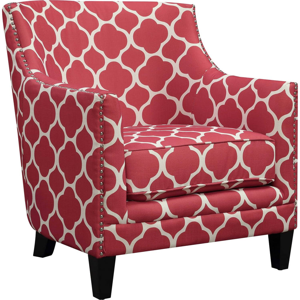Red Accent Chair R7664