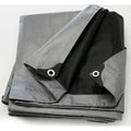 50 x 100 Silver/Black Tarp S8338