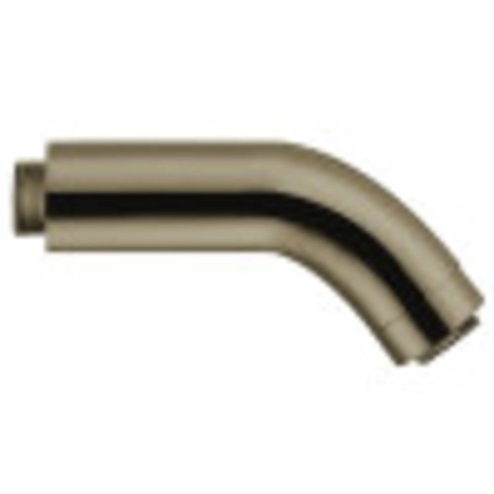 Satin Nickel Shower Arm with Flange H692