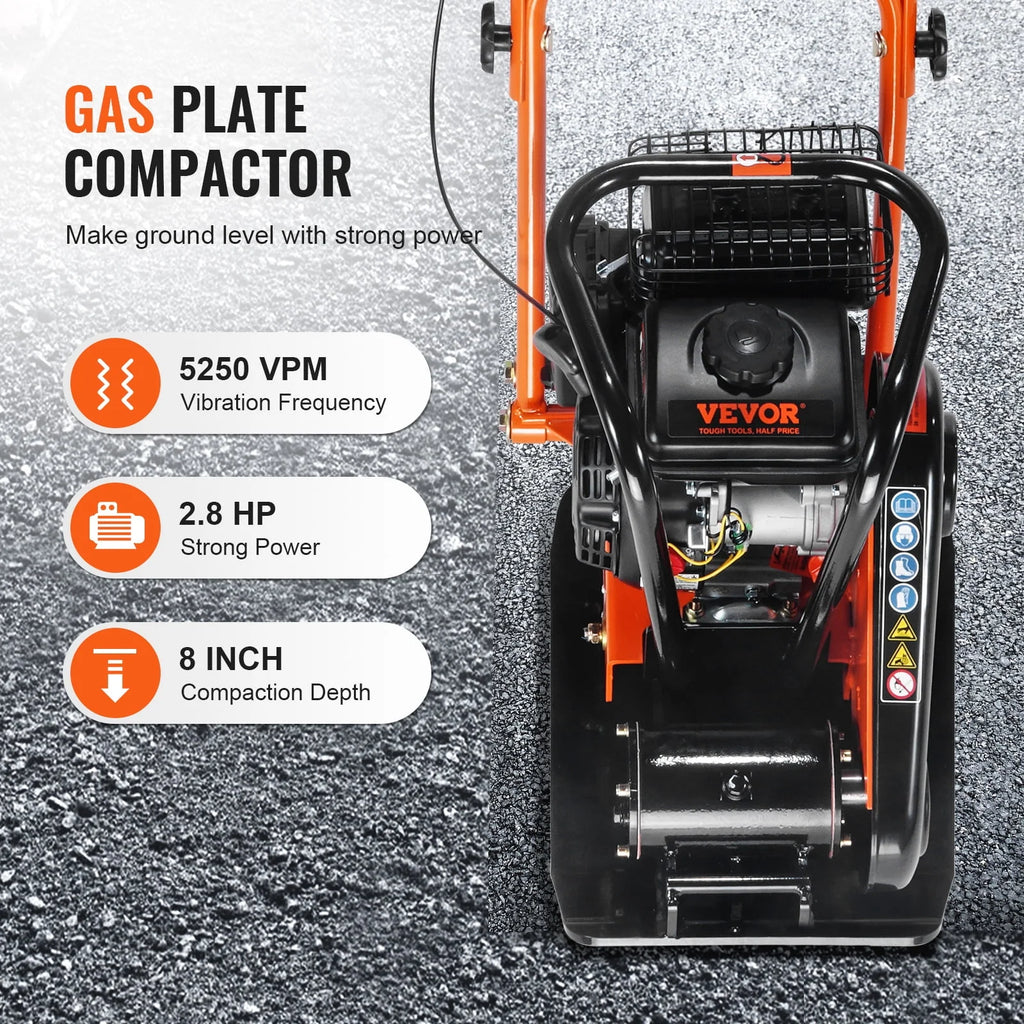 2.8 HP Walk-Behind Plate Compactor T979