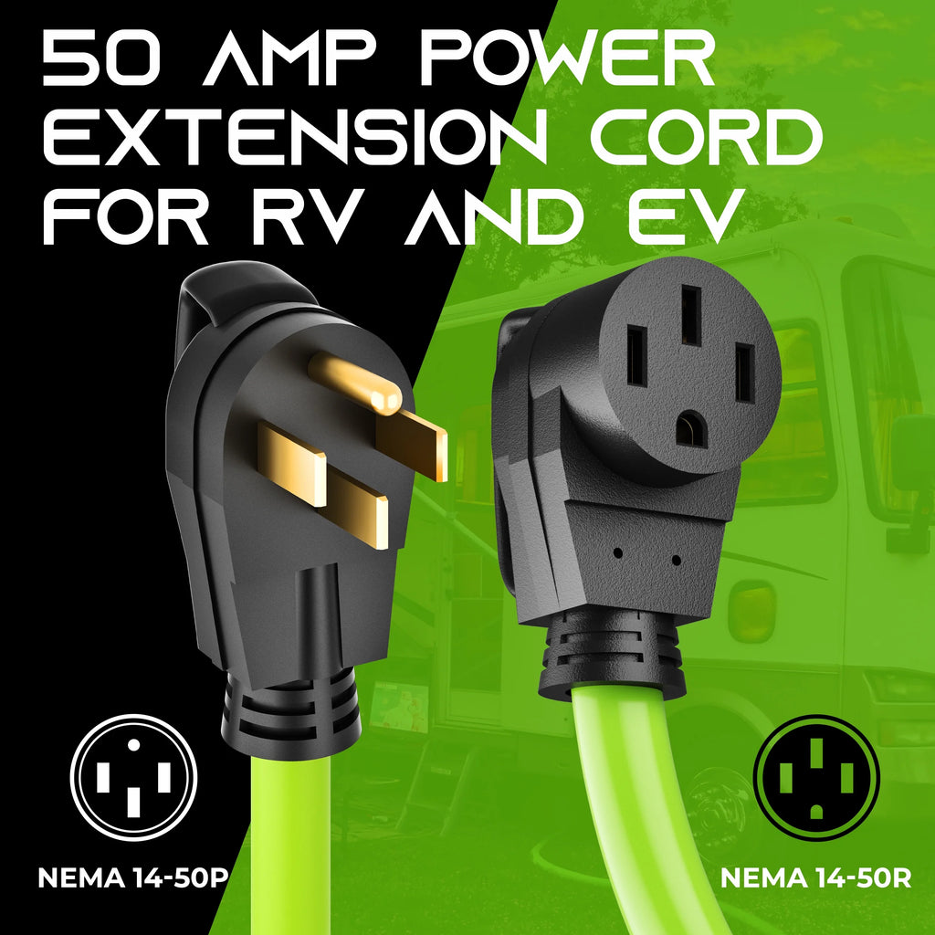 50-Amp 10 ft 4-Prong 250-Volt Extension Cord S3024