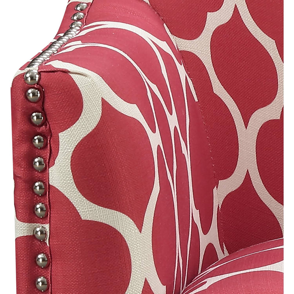 Red Accent Chair R7664