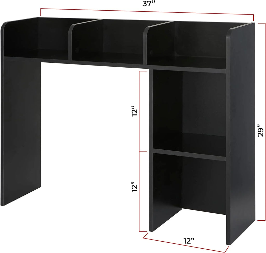 Black Desktop Bookshelf Y861