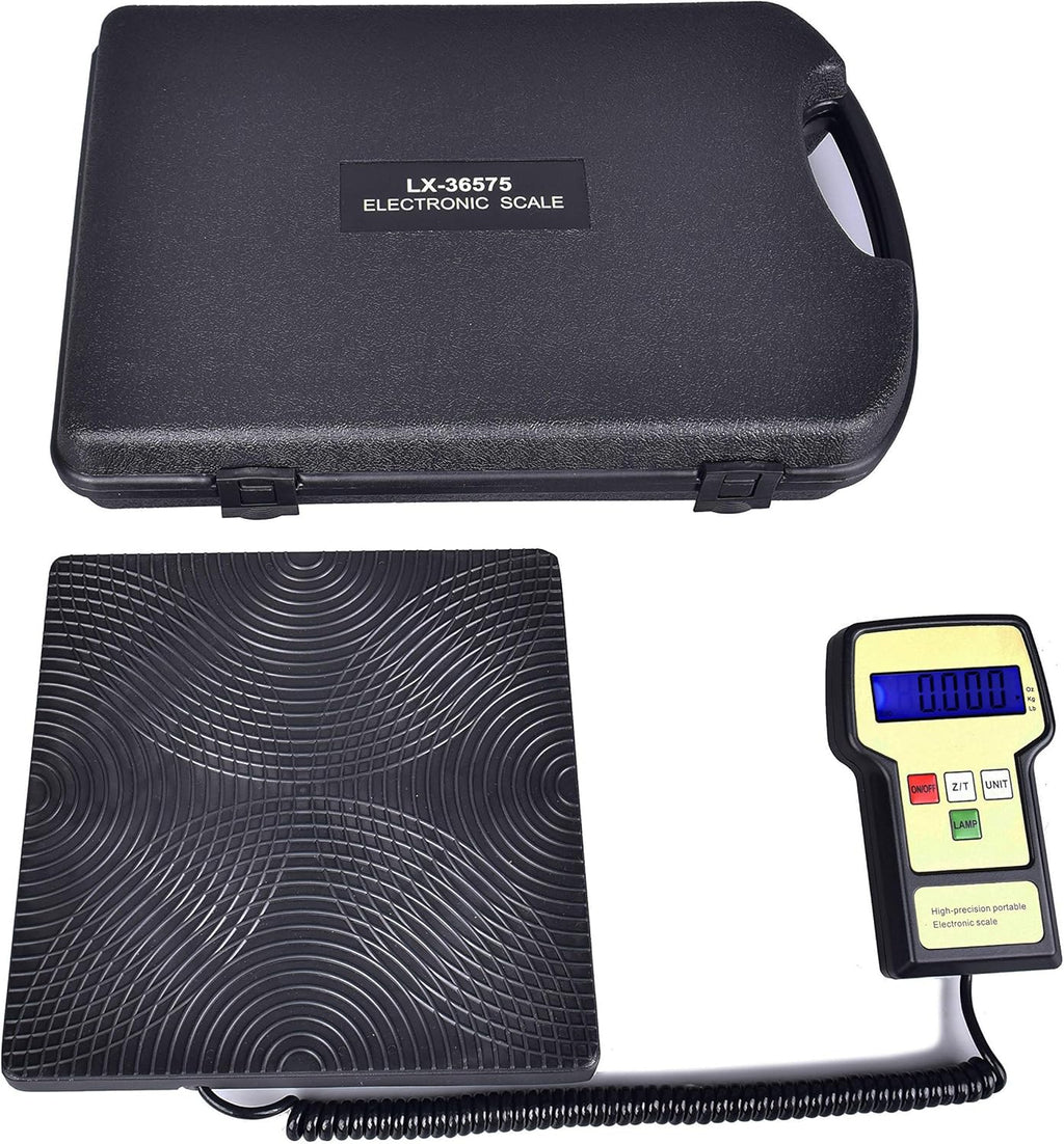 Refrigerant Charging Weight Scale with Case, 220LBS N992