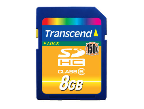 8GB Secure Digital High Capacity (SDHC) Card Y4195