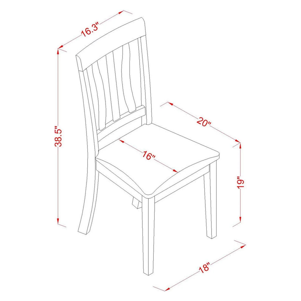 5 Pc Dining Table and 4 Chairs Q452