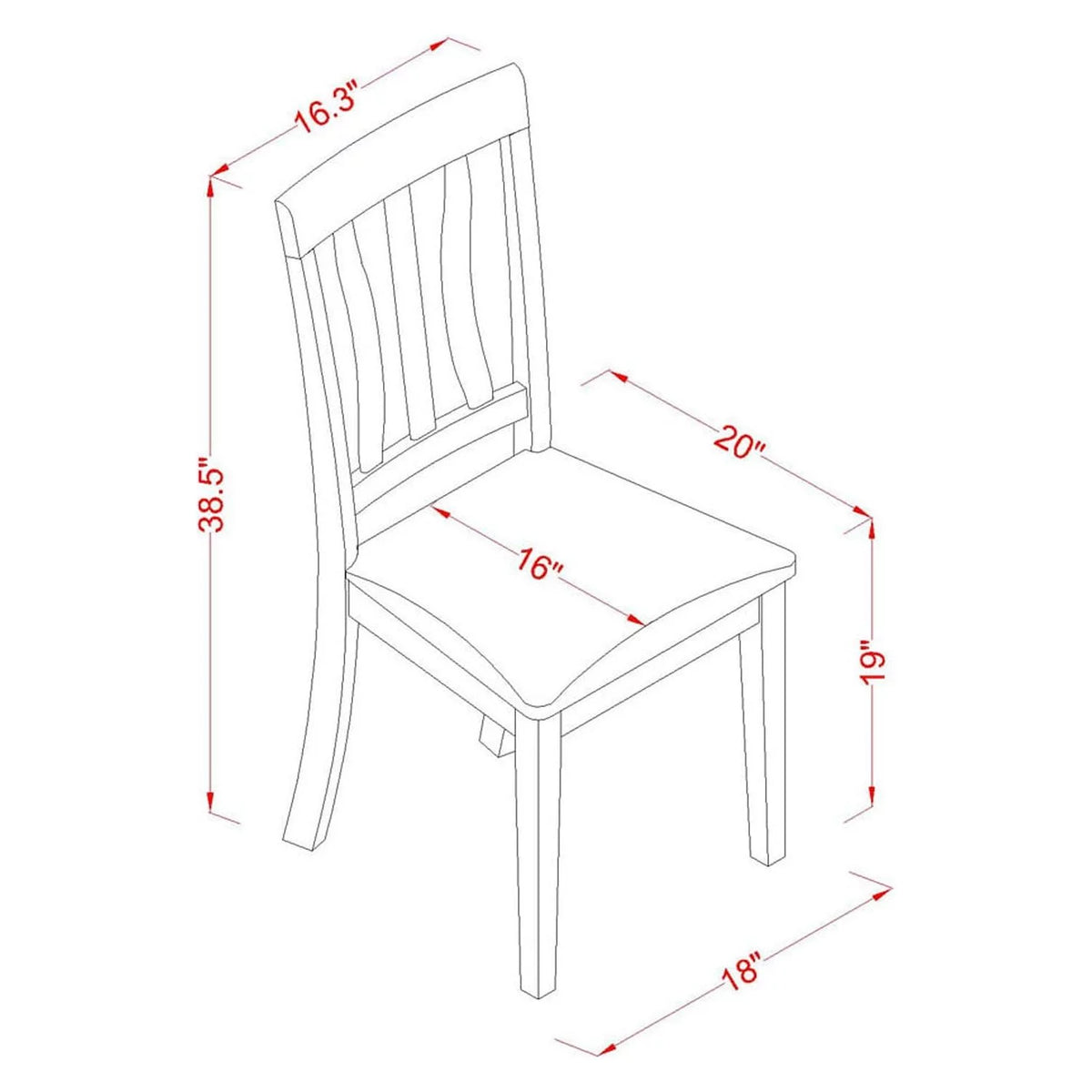 5 Pc Dining Table and 4 Chairs Q452