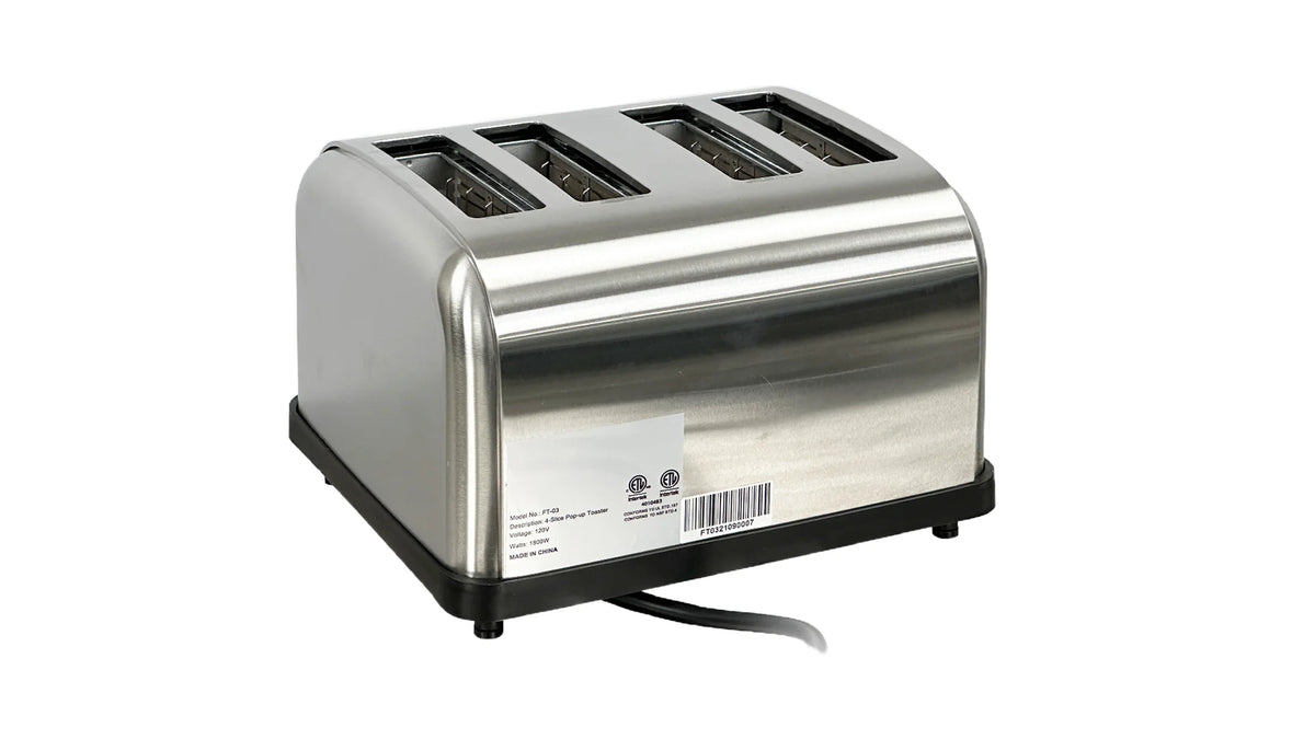 4-Slice Stainless Steel Toaster T576