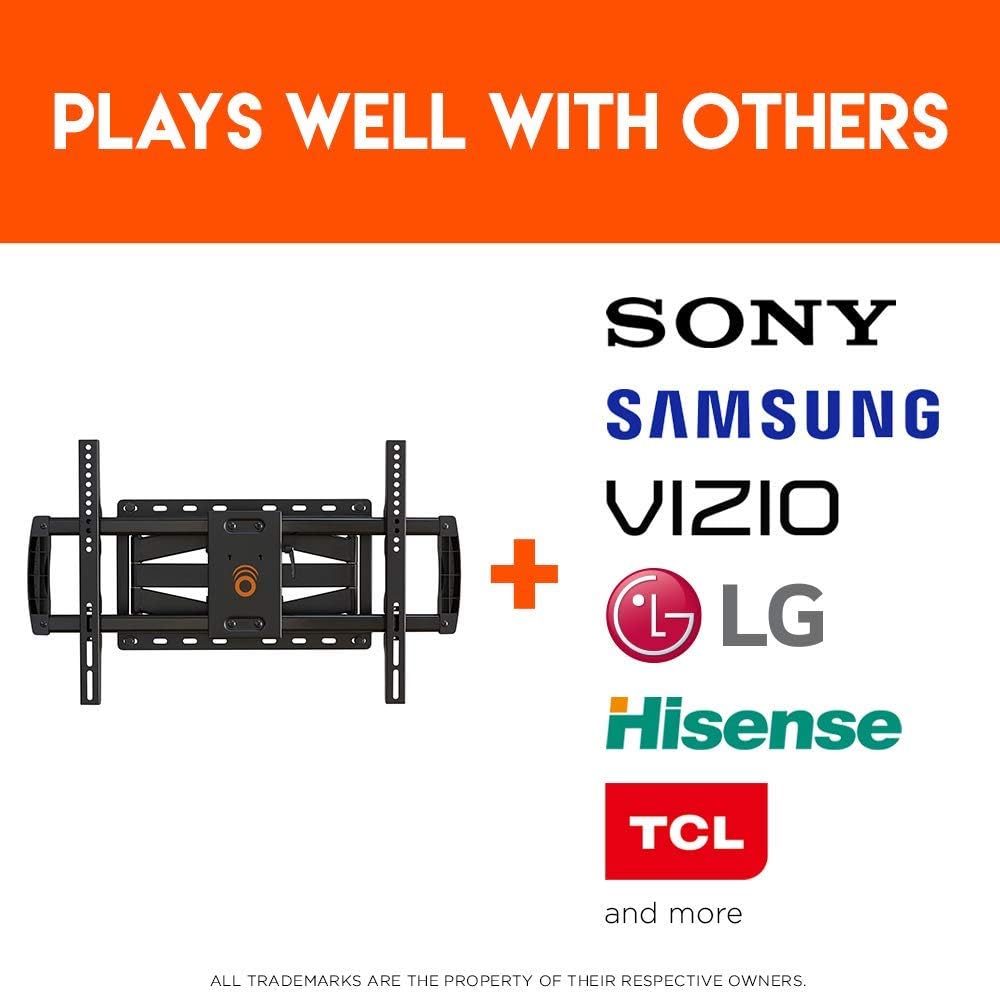 Full Motion Articulating TV Wall Mount Bracket for TVs Up to 75" W63592