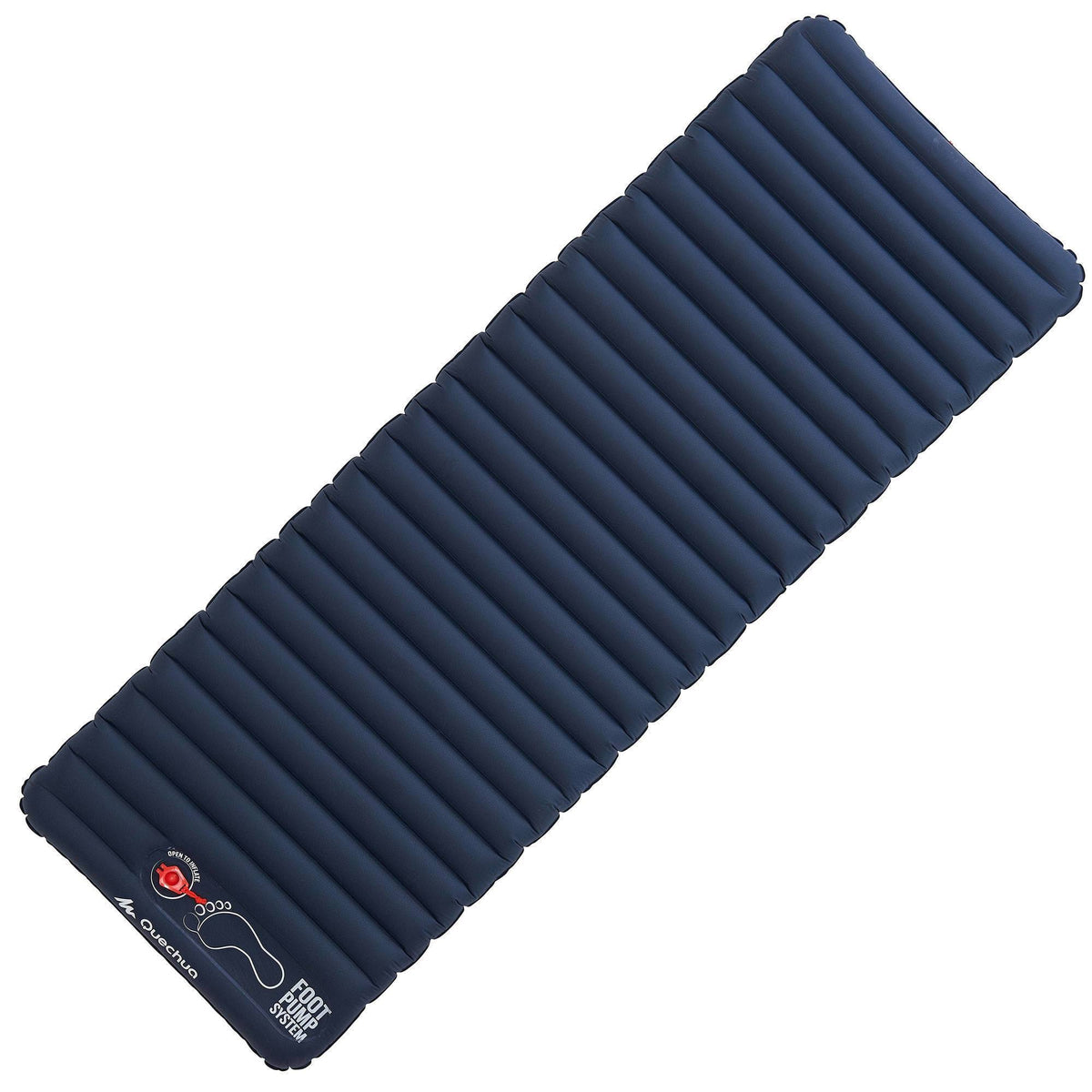 Inflatable Camping Mattress 1 Pers Navy Blue 27.55 in E9955