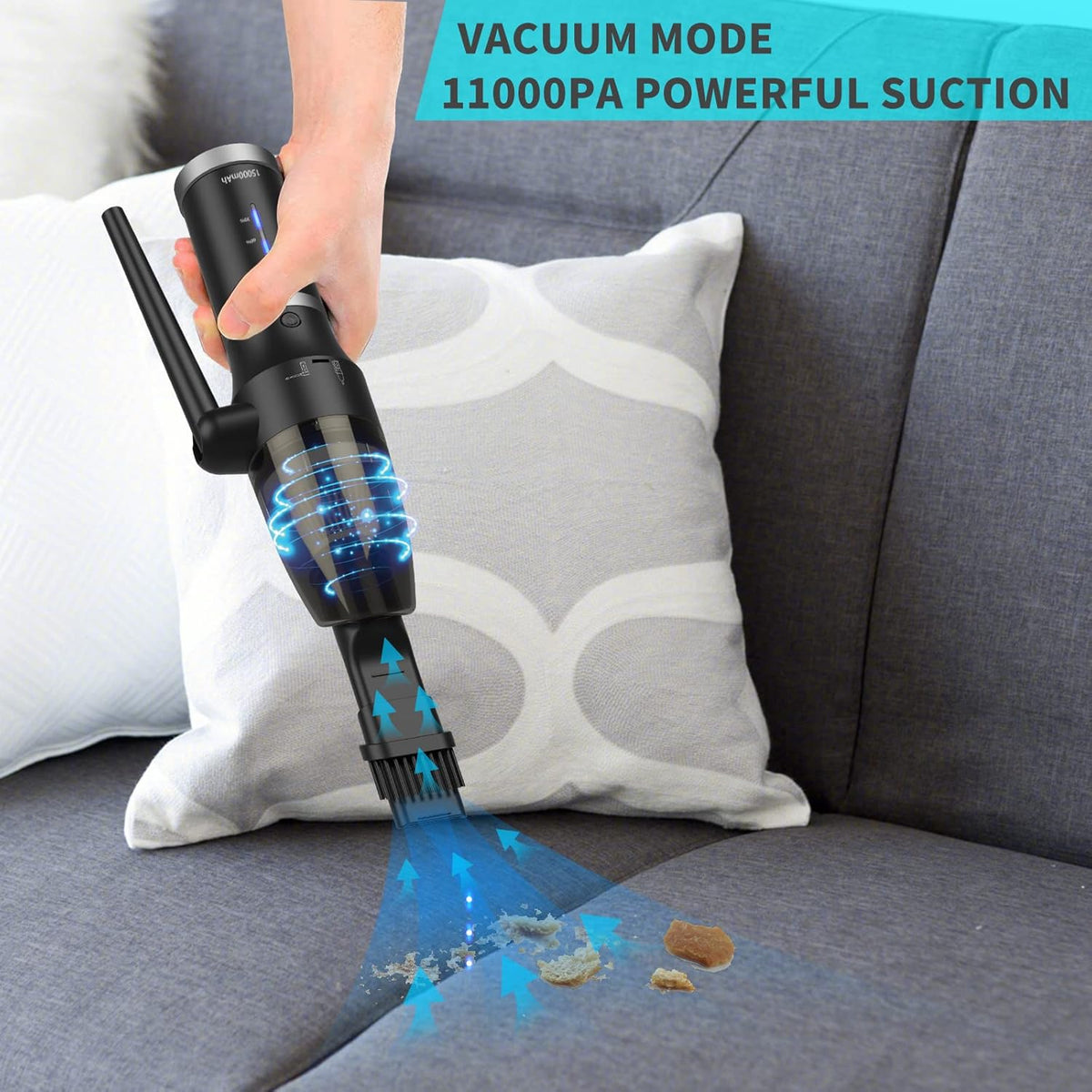 3 in 1 Cordless Compressed Air Duster & Vacuum G2382