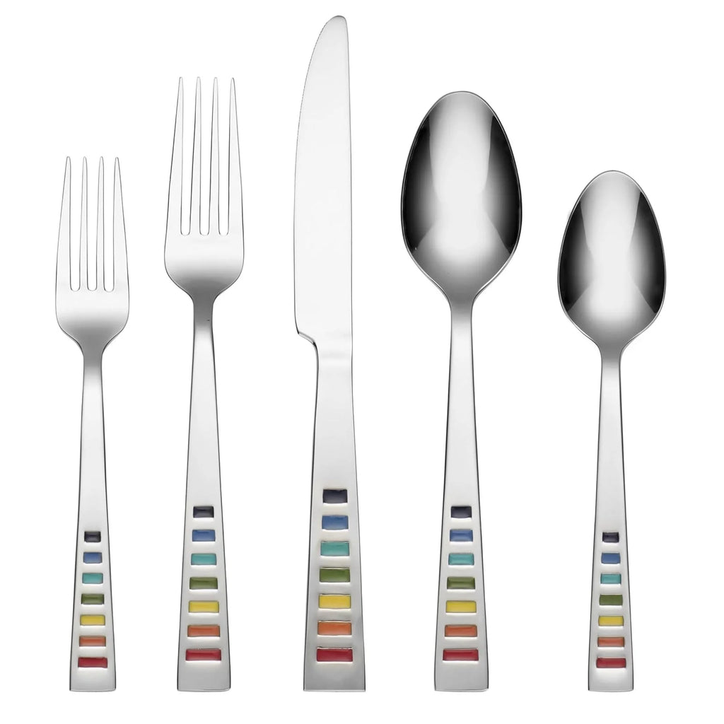 20pc Stainless Steel Flatware Set Y419