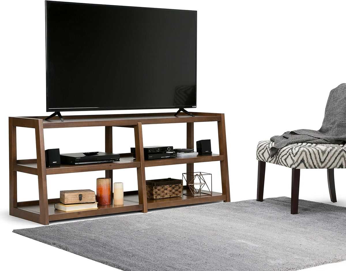 Solid Wood 48 inch Wide TV Media Stand V7784