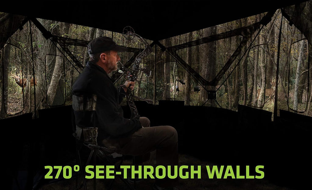 Camo Hunting Ground Blind Q4229