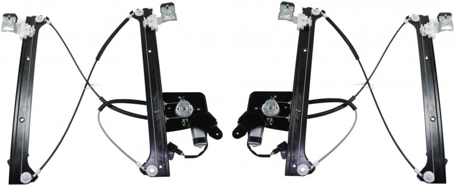 Power Window Regulator and Motor Assembly Pair Rear O5578