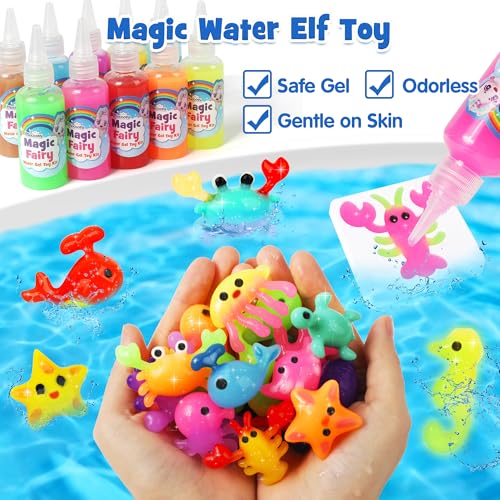 Glow in The Dark Water Gel Kit with Squishy Molds W7150