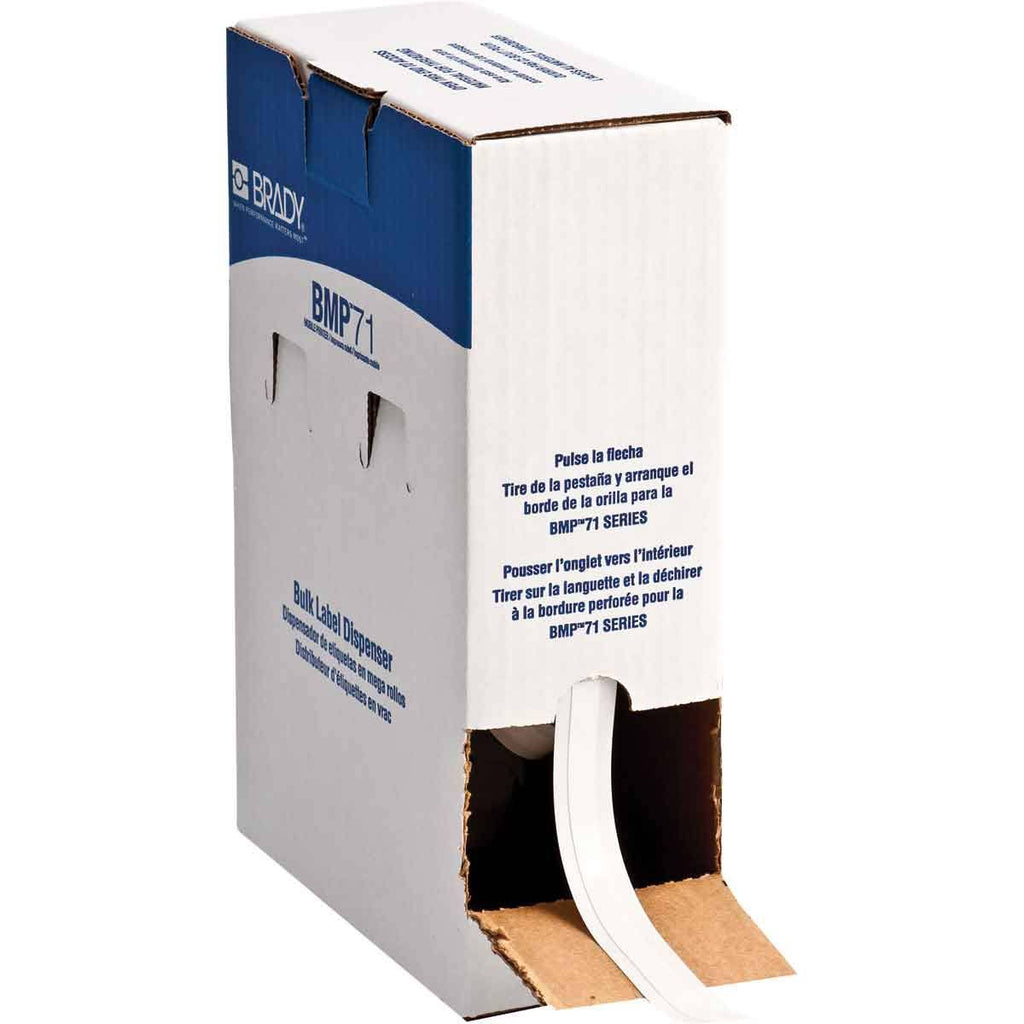 White Vinyl Cloth Label Cartridge R856