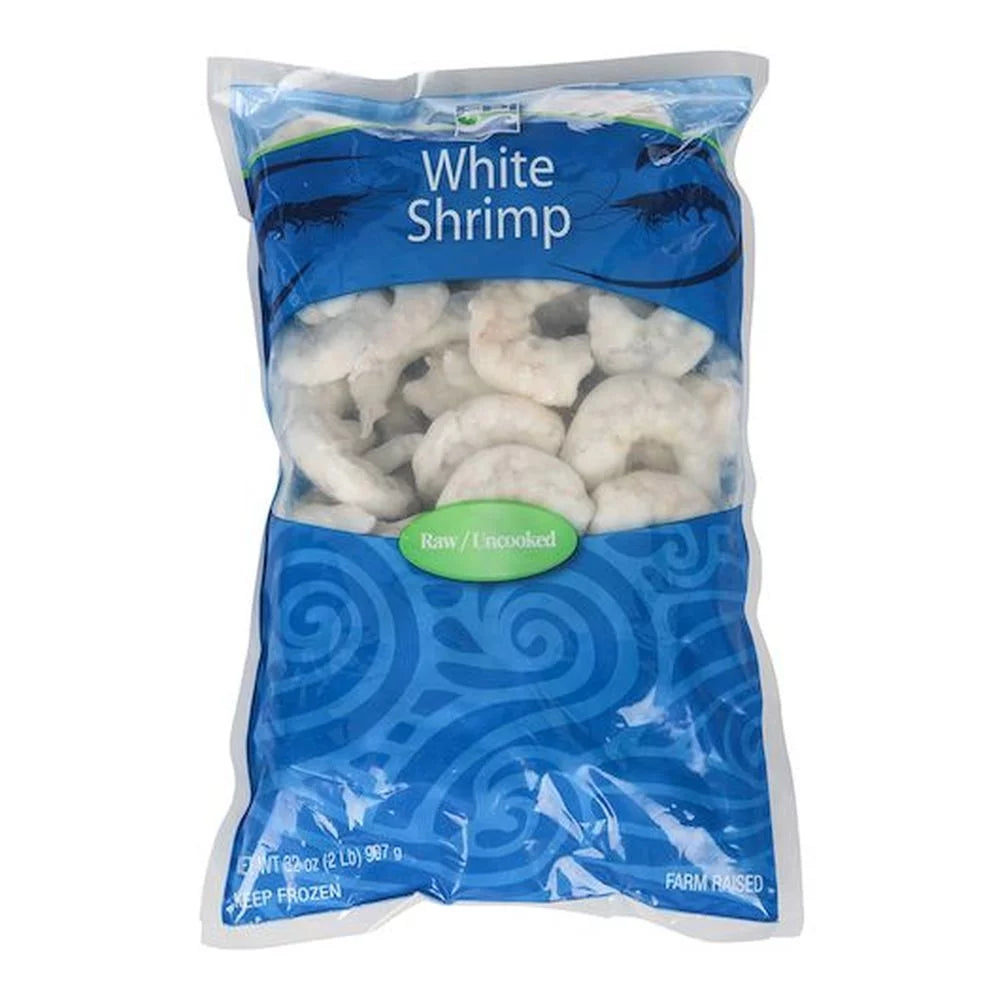 White Shrimp 21 to 25 Count, 2 Pound A57629