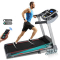 300LBS Electric Treadmill with 15-Level Auto Incline C5599