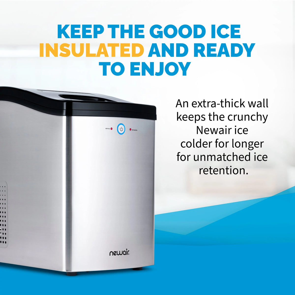45lb. Nugget Countertop Ice Maker with Self-Cleaning Function P874577