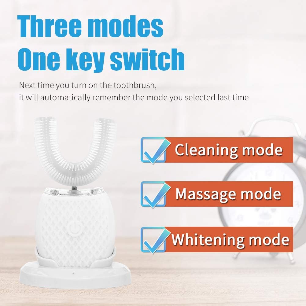 U Shaped Automatic Toothbrush with Wireless Charging Q885