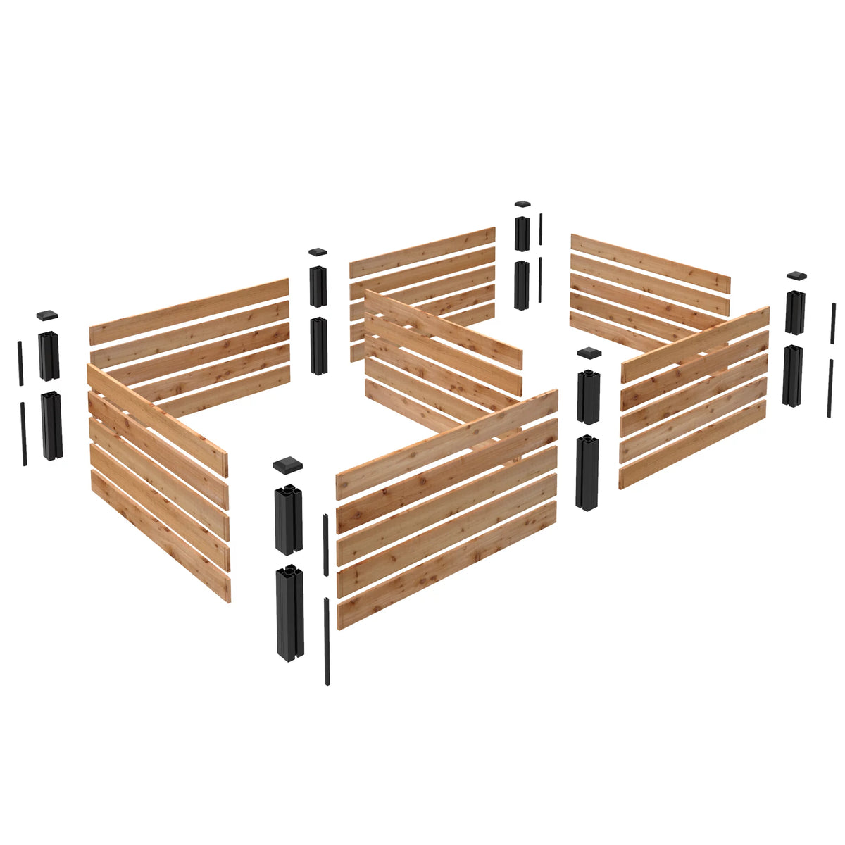 Natural Cedar Raised Garden Bed R441941