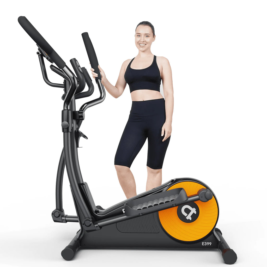 Silent Magnetic Elliptical Bike Stationary Exercise Machine D370037