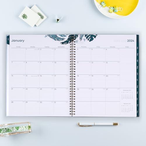 2024 Weekly and Monthly Planner, 8.5" x 11", Wirebound P80672