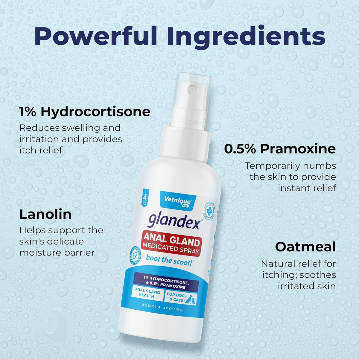Medicated Dog Anal Gland Spray (4oz) R97406