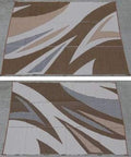 Reversible Outdoor Patio RV Mat 9ft. x 12ft. Brown M665833
