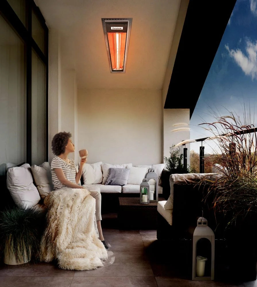 4000 Watt Electric Infrared Dual Element Wall Mount Heater L774