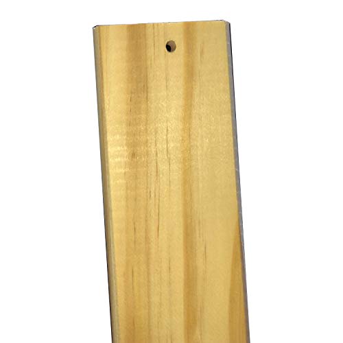 Twin Solid Pine Wood Bed Slats 40 in Pack of 13 G972