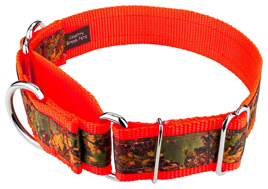 Southern Forest Camo Martingale Dog Collar, 1 1/2 inch, Extra Large N15662