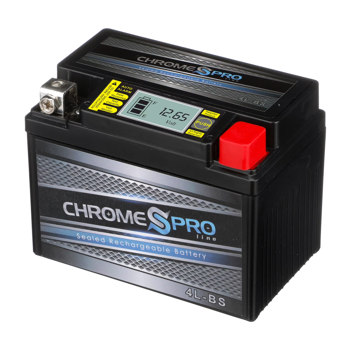 Chrome Pro Battery Ytx4L-Bs Igel Power Sports Battery Replaces 4L-Bs Gtx4L-Bs Cytx4L-Bs A923253