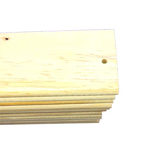 Twin Solid Pine Wood Bed Slats 40 in Pack of 13 G972