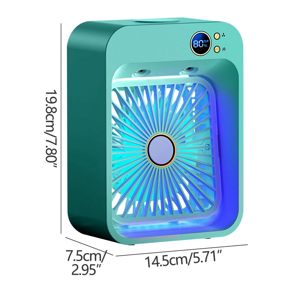 USB Mini Cooler Purification and Humidification Refrigeration Fan N1288