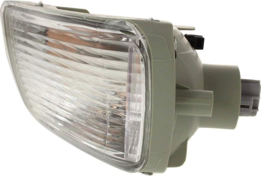 For 2003 2004 2005 Toyota 4Runner Front Signal Corner Light Driver and Passenger Side Pair with Bulbs I56866