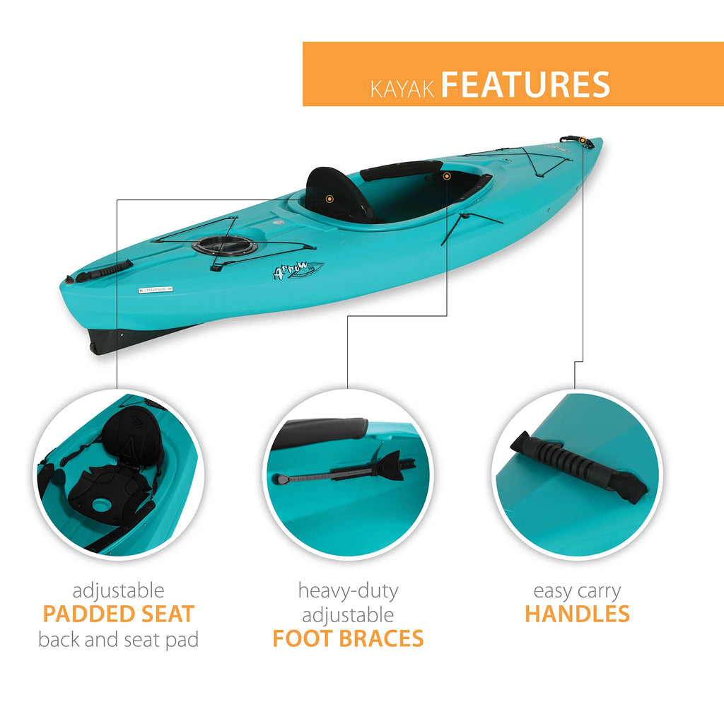 Teal Sit-Inside Kayak G10097