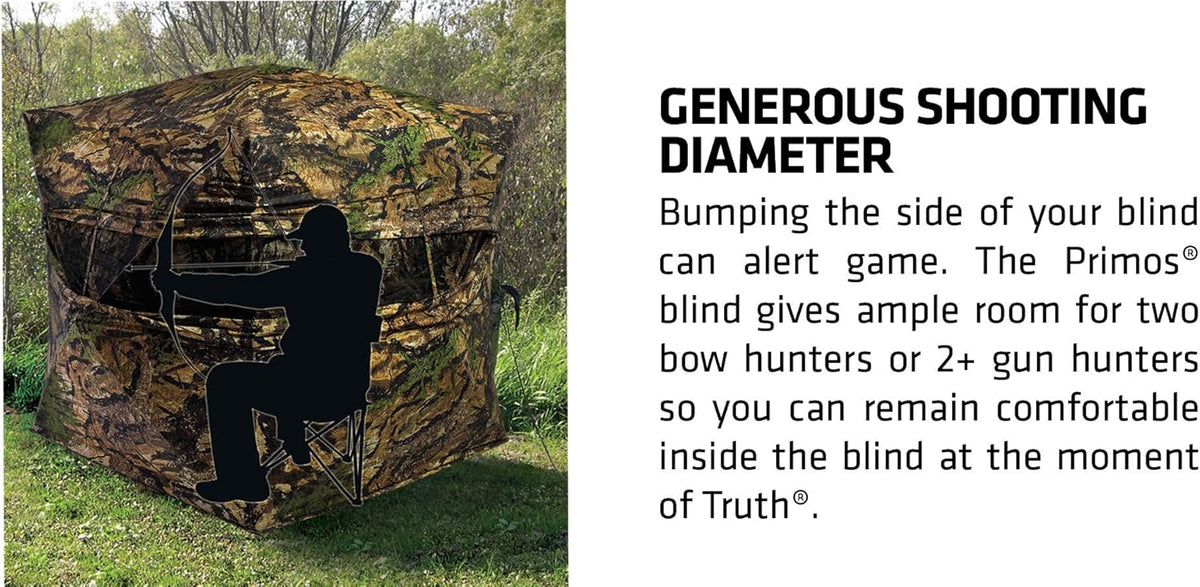 Camo Hunting Ground Blind Q4229