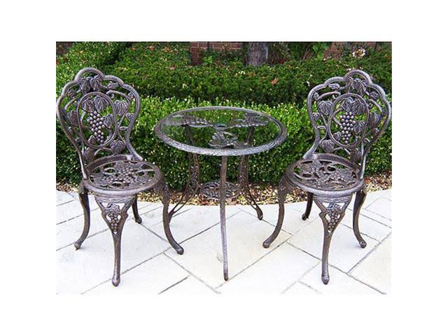 Antique Bronze Bistro Set B856007