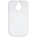 24 Adult Bibs Machine Washable Reusable Clothing Protector with Velcro Closure D278