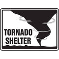Tornado Shelter Safety Sign P76909